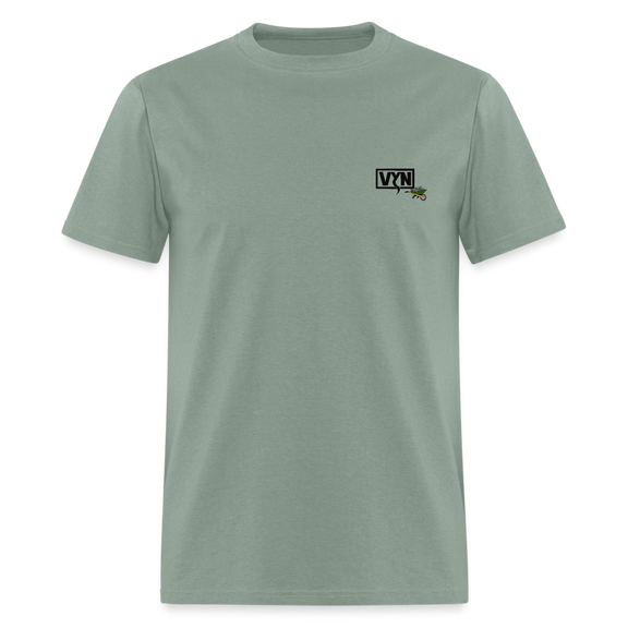 VYN Pushin Daisies Unisex Tee - sage