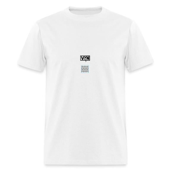VYN FLOAT ON Unisex Tee - white