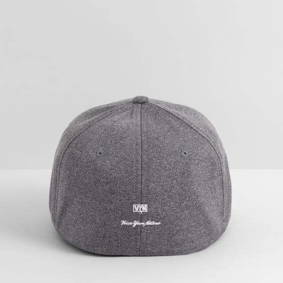 VYN Smiles fo miles Flexfit Baseball Cap - light heather gray